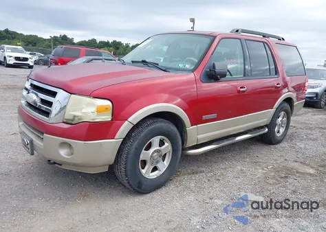 2007 Ford Expedition Eddie Bauer from USA, damaged, VIN 1FMFU185X7LA94154